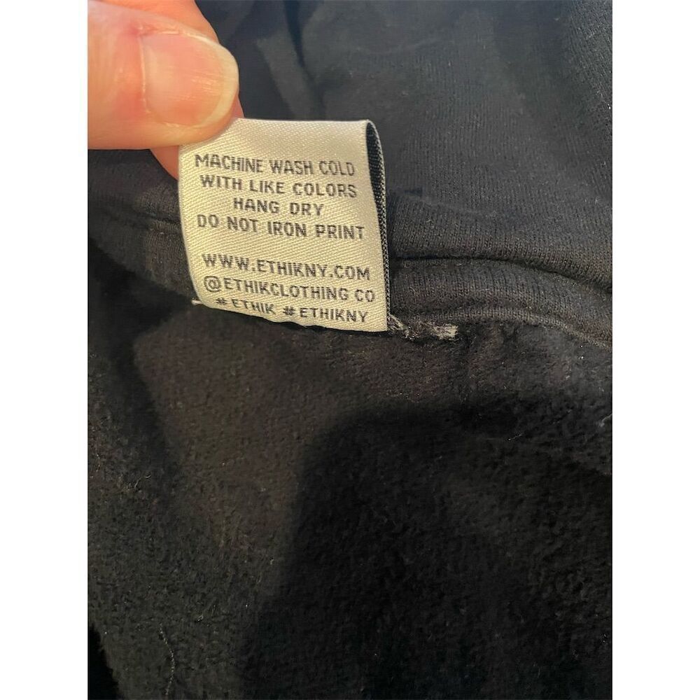 Ethik Men's XL Black Hoodie "Only The Strong Survive" Pullover - Picture 10 of 10
